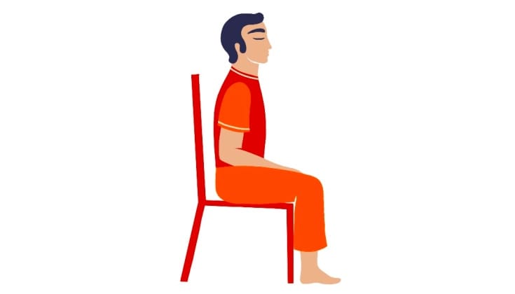 A Body-Sensitive Meditation Posture