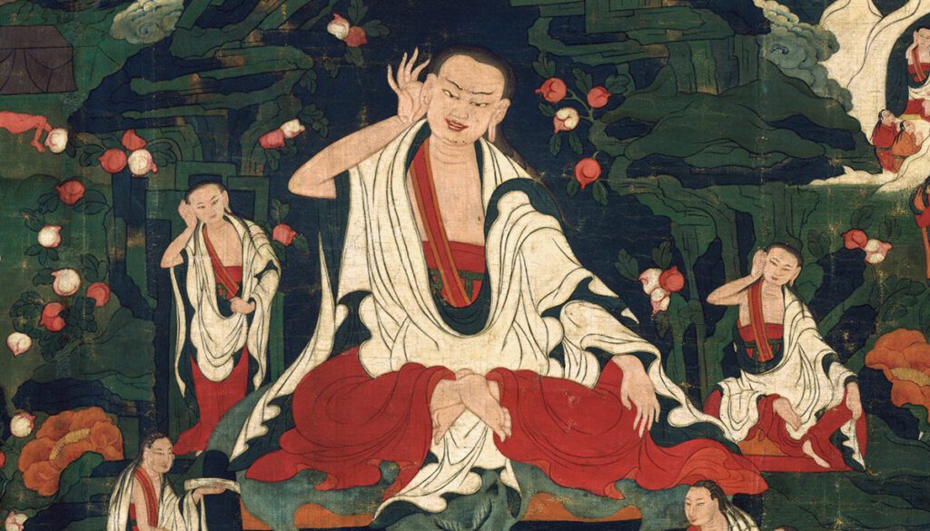 Scenes from the life of Milarepa.