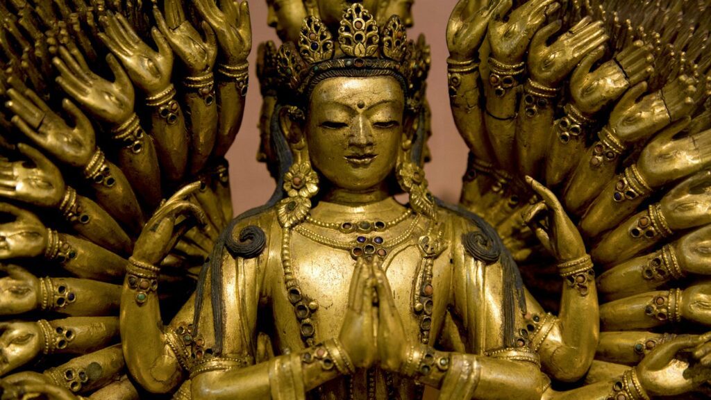 1000-Armed Avalokitesvara Statue