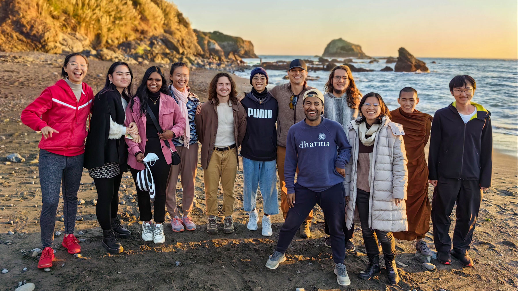 DRBU students take a group trip down the California coast as part of student activities programming.