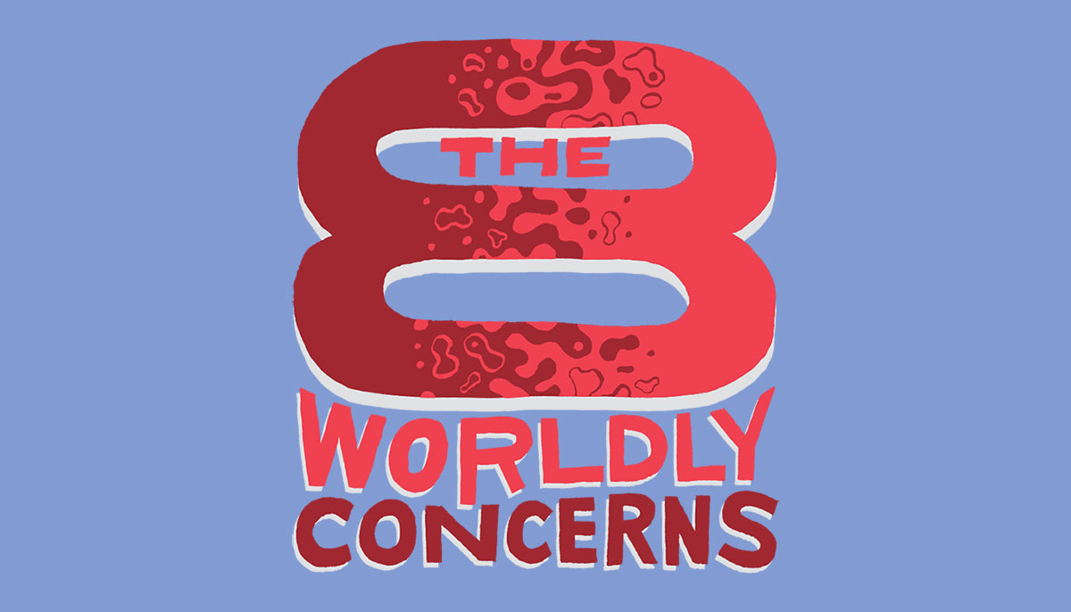 What are the eight worldly concerns?