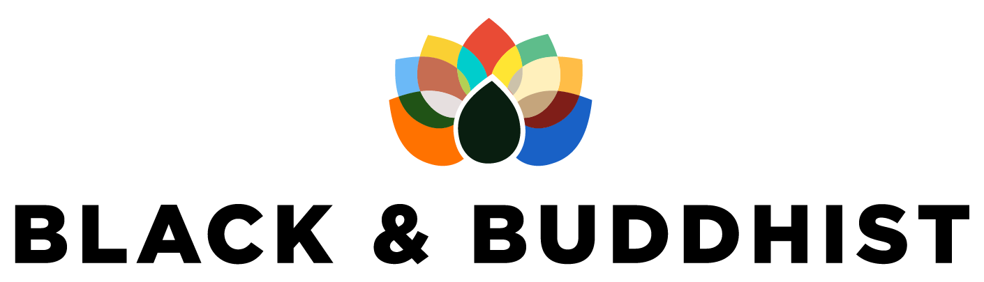 Logo of Black and Buddhist: Lion's Roar and Princeton University's Center for Culture, Society, and Religion.