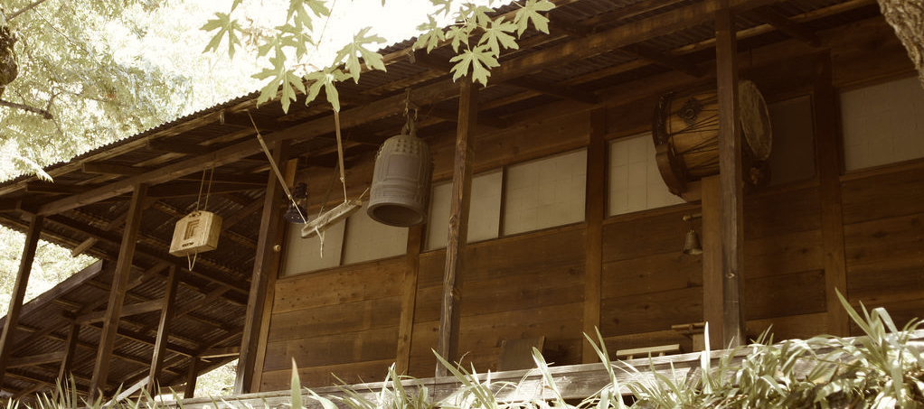 The exterior of San Francisco Zen Center's Tassajara Zendo is seen.
